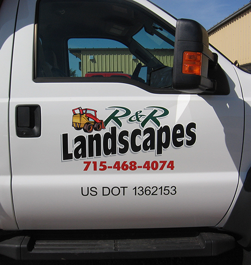 Sign work by North Country Signs